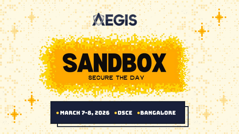 Aegis SandBox v2.0 banner