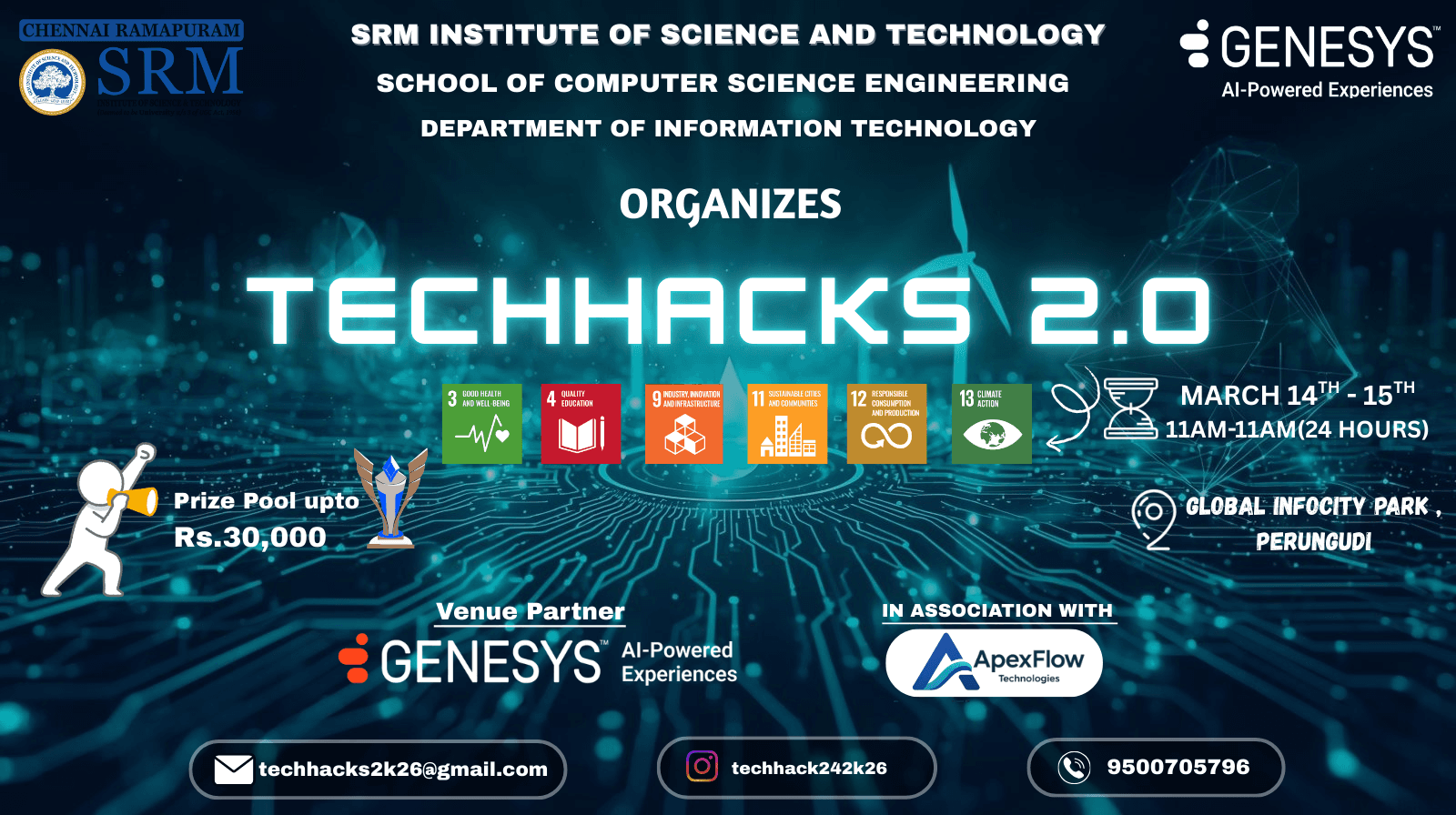 TechHacks 2.0 Hack4Hope banner