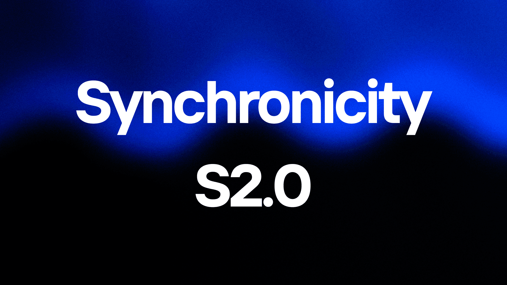 Synchronicity S2.0 banner