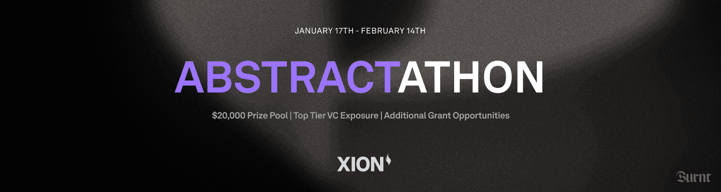 XION ABSTRACTATHON banner