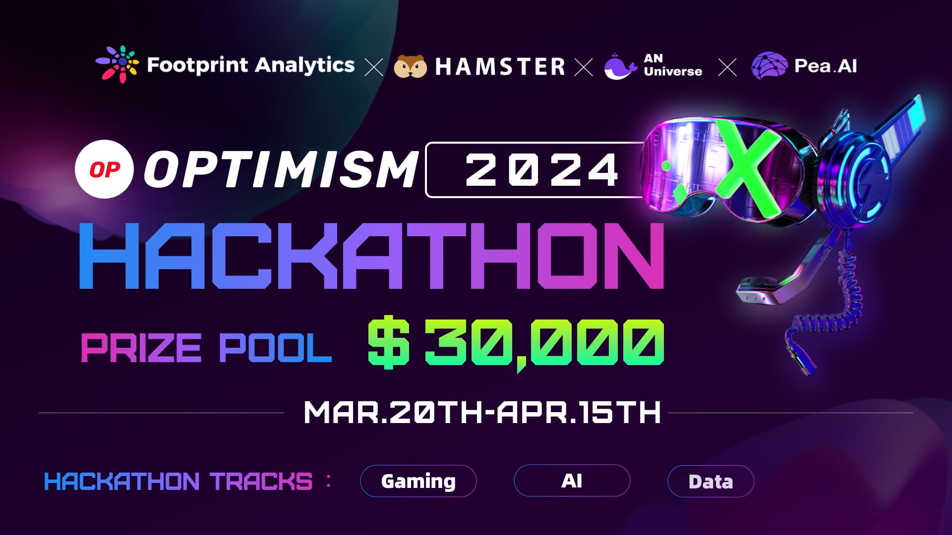 2024 Optimism Hackathon banner