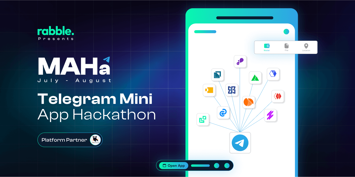 MAHa- Telegram Mini App Hackathon- July-August Edition banner