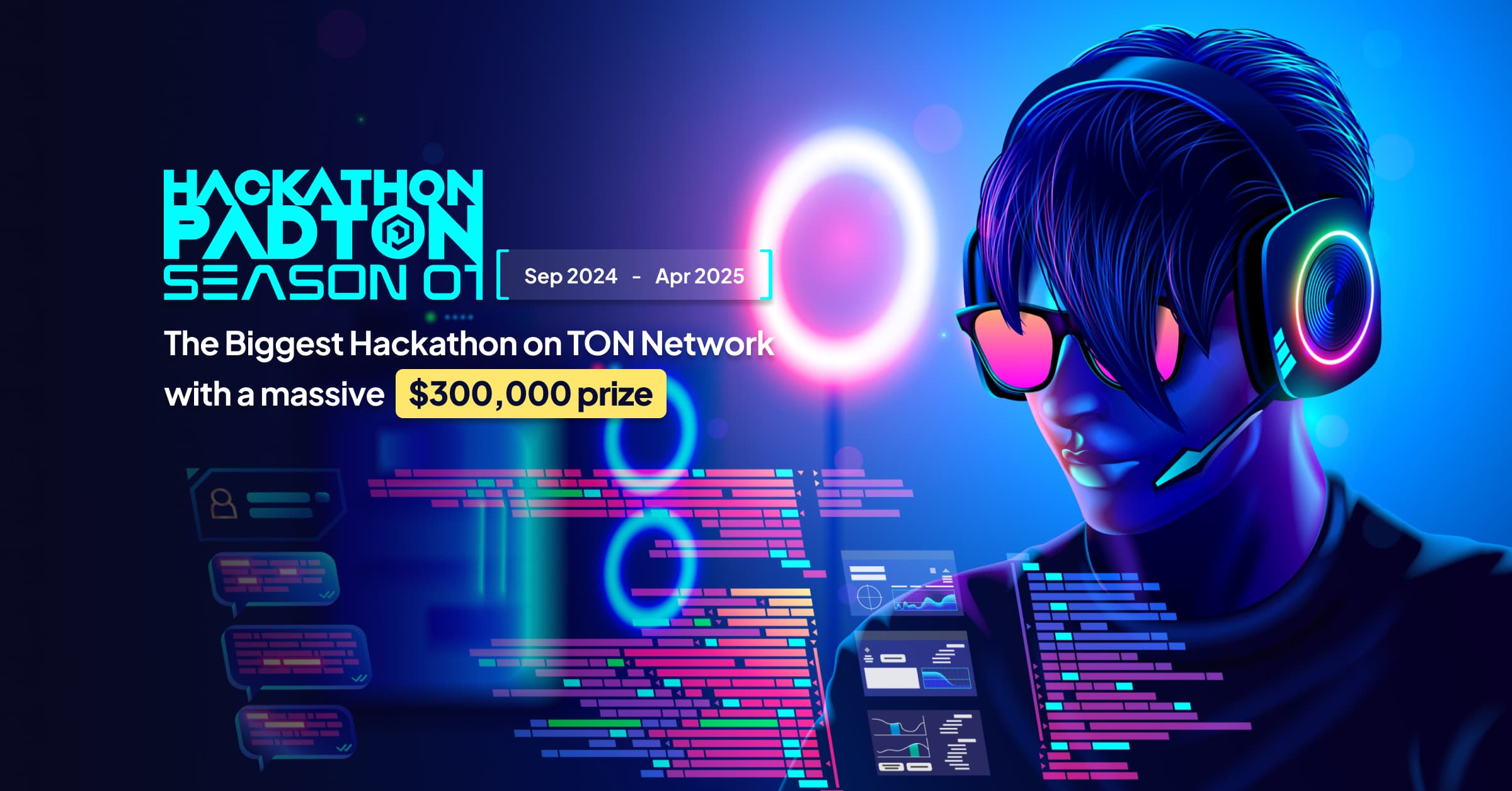 PadTON Hackathon Season 1 banner