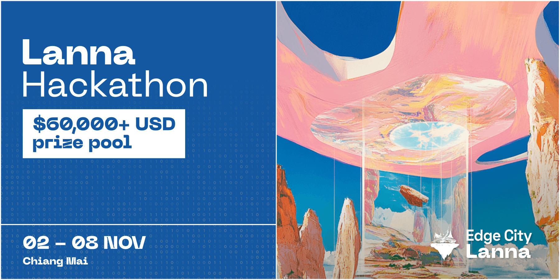 Edge City Lanna Hackathon banner