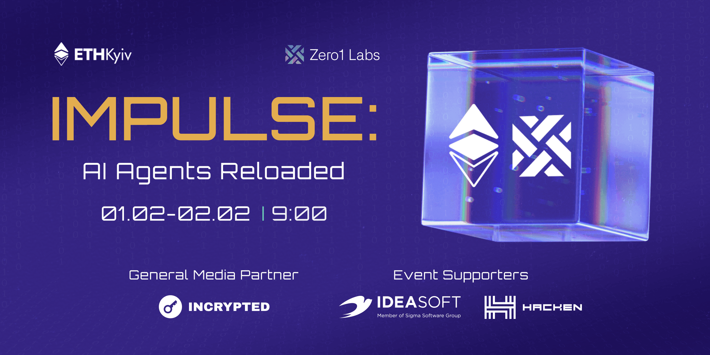 ETHKyiv Impulse: AI Agents Reloaded banner
