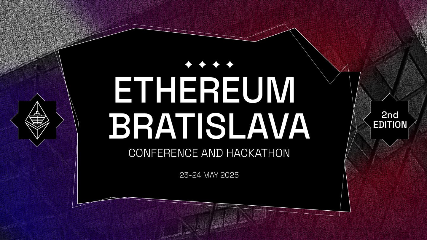 ETHBratislava Hackathon Vol.2 banner