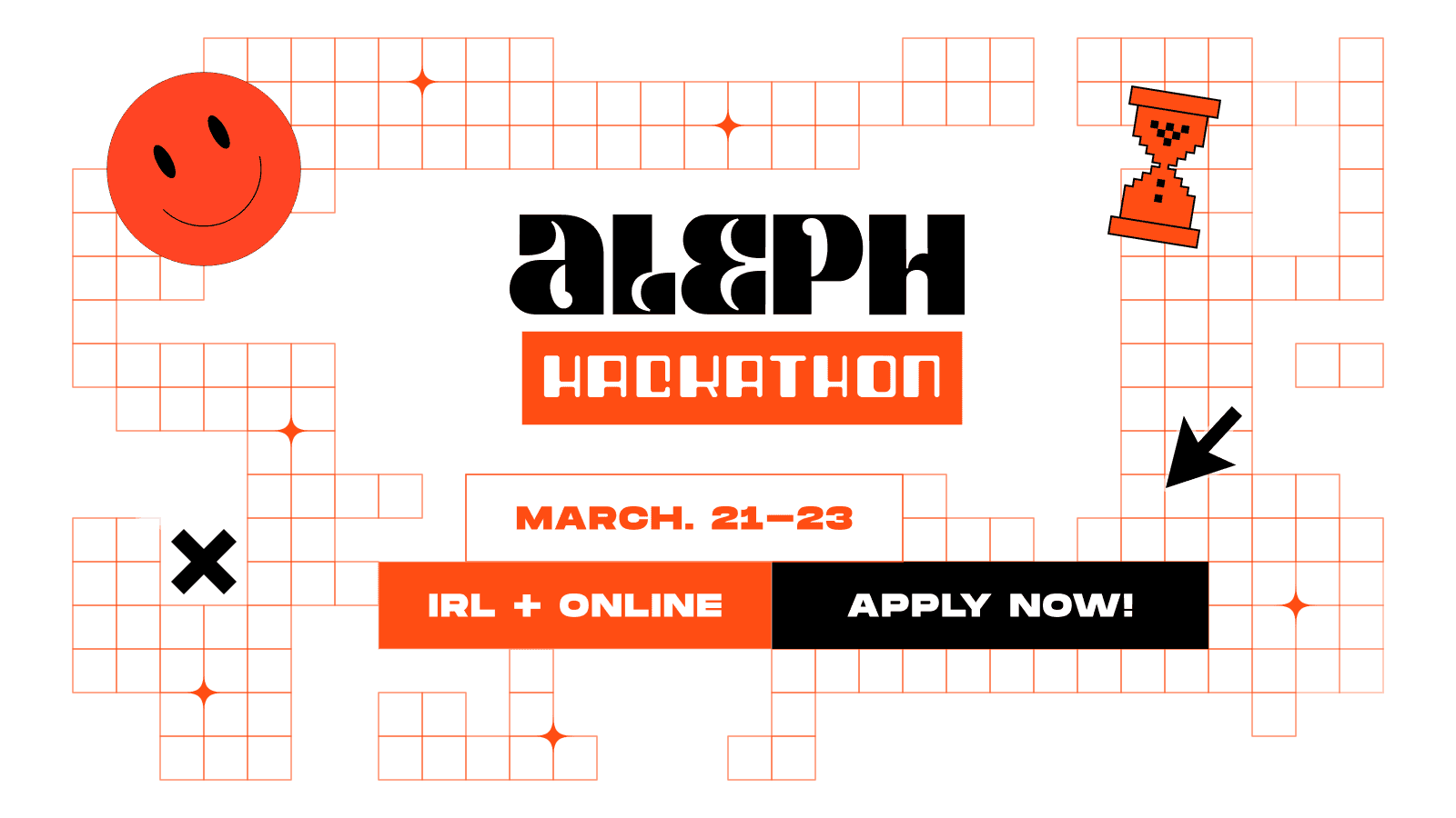 Aleph Hackathon 25' banner