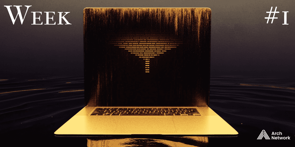 Arch Bounty Week #1 banner