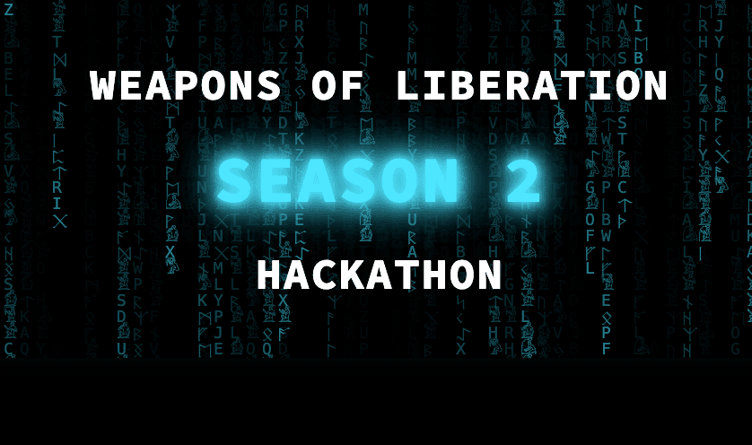 Weapons of Liberation - Freedom Apps on Bitcoin - Season2 banner