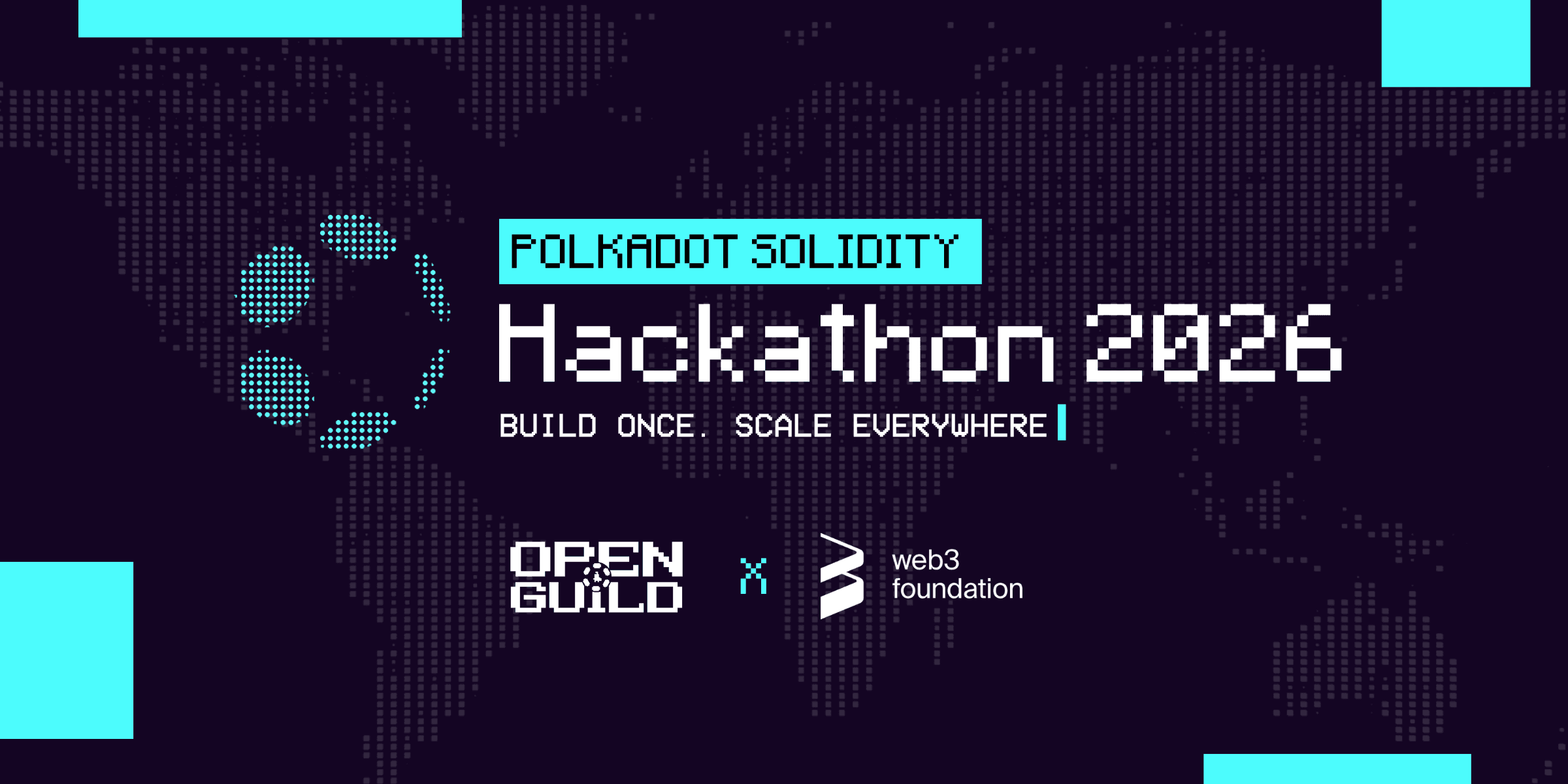 Polkadot Solidity Hackathon 2026 banner