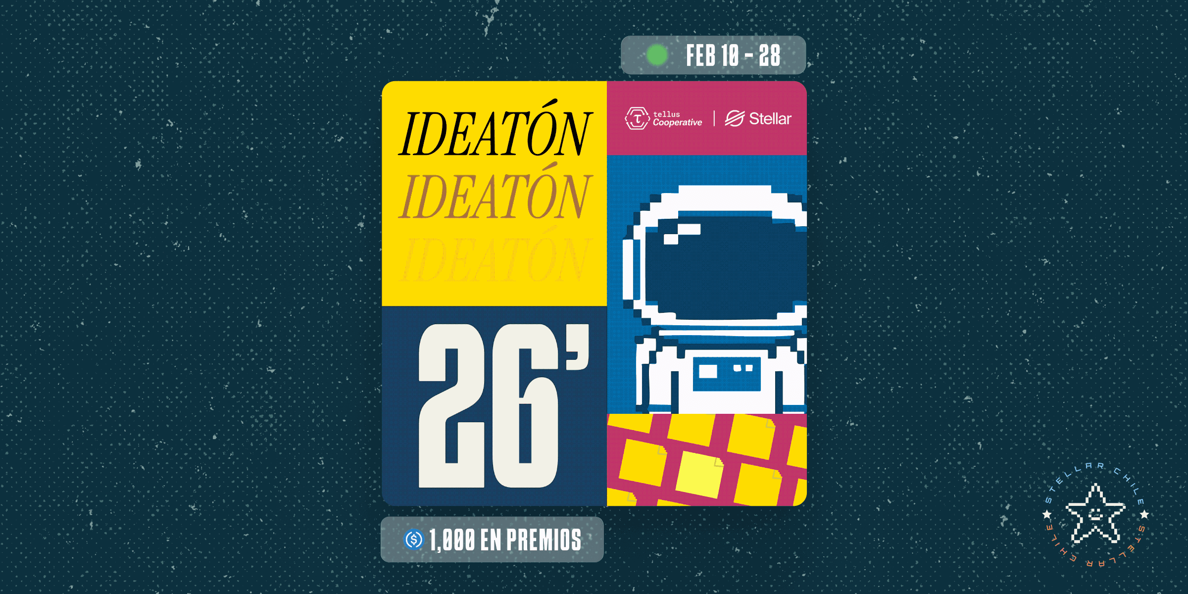Build on Stellar Chile Ideatón: Ideas Reales, Impacto Real banner