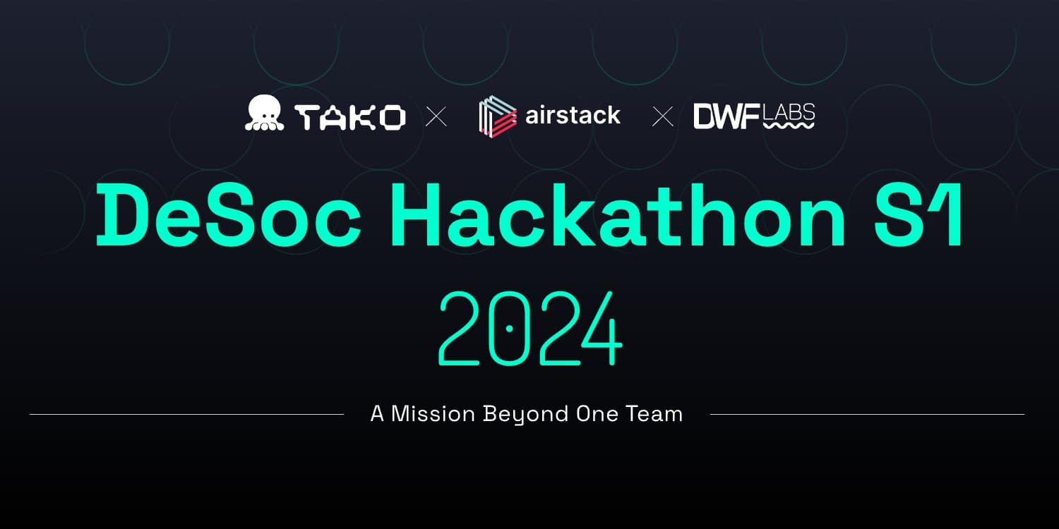 DeSoc Hackathon S1 banner