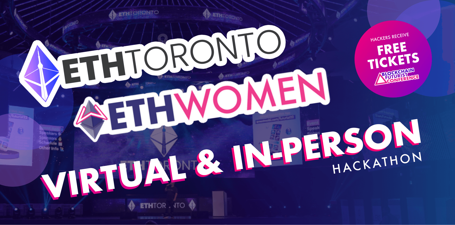 2024 ETHToronto & ETHWomen banner