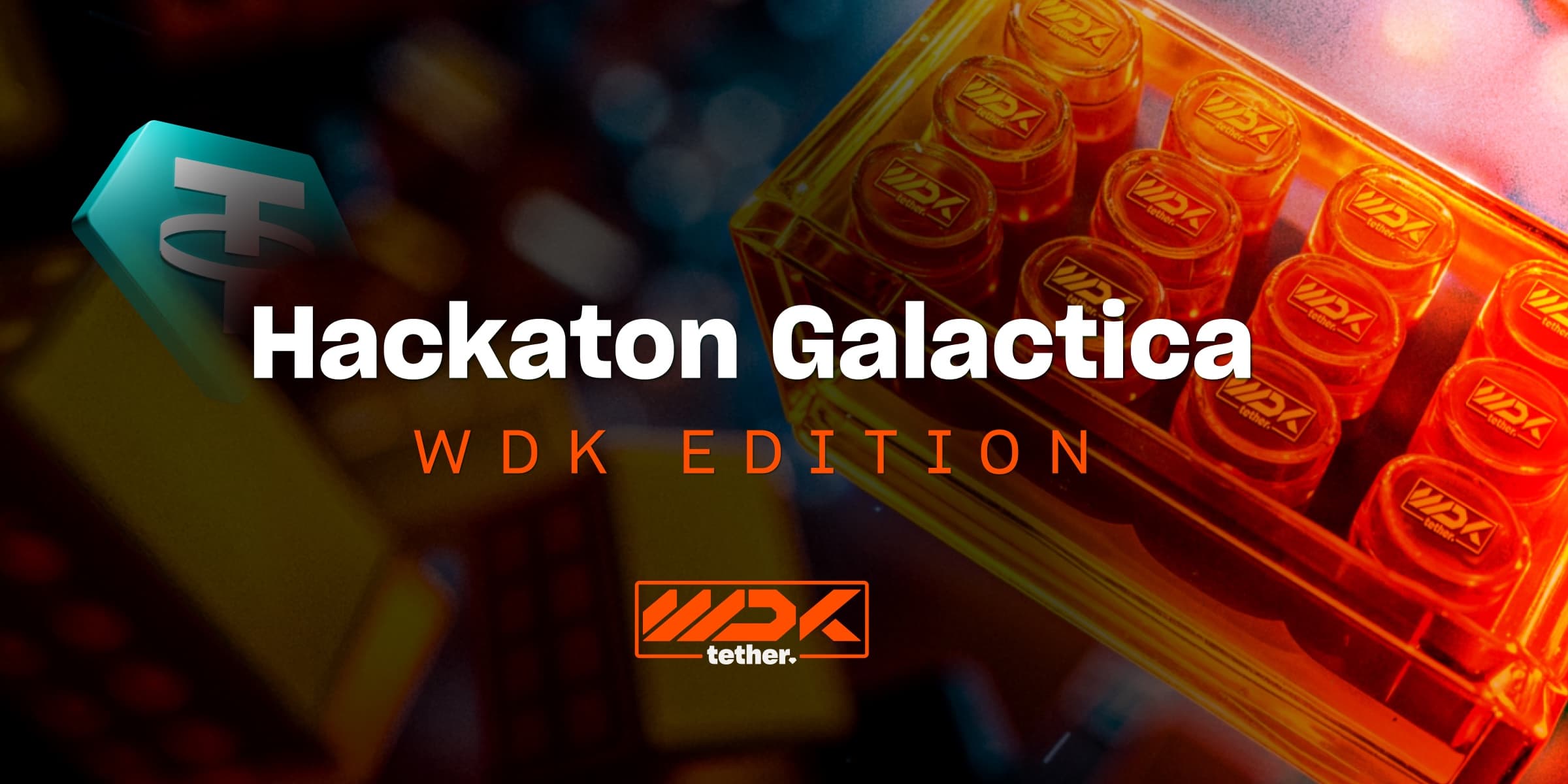 Tether Hackathon Galactica: WDK Edition 1 banner